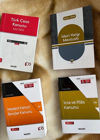 6 adet kanun Ceza, Medeni, Vergi Kanunları - Görsel 3