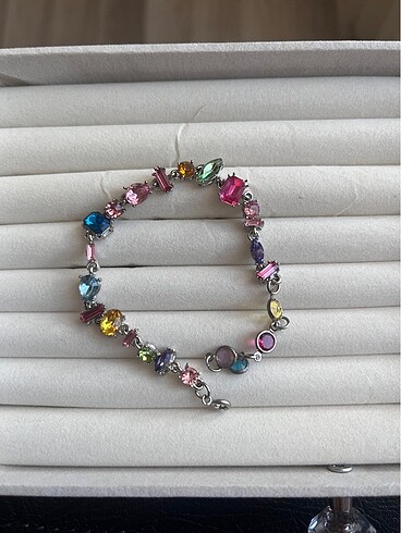swarovski swarovski gema bileklik