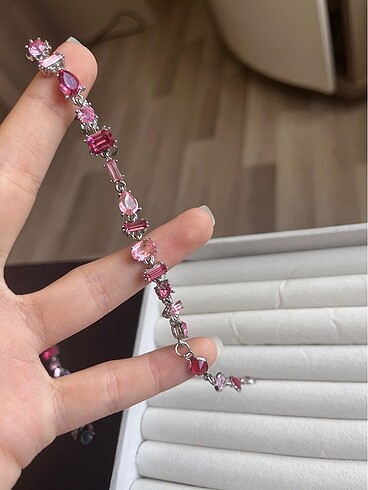  Beden çeşitli Renk swarovski gema bileklik