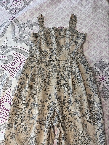 etnik desenli vintage tulum