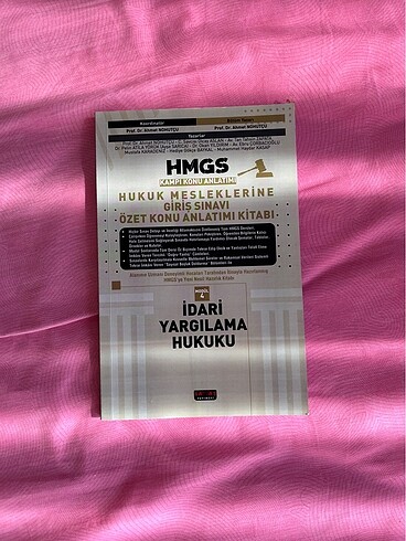 savaş yayınları idari yargılama hukuku hmgs