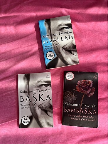 Kahraman tazeoğlu imzalı kitap serisi