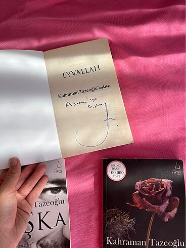 Beden Kahraman tazeoğlu imzalı kitap serisi