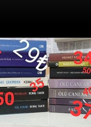 KARIŞIK KLASİKLER( BUNU SATIN ALMAYIN!) kemal tahir yaşar Kemal - Görsel 3