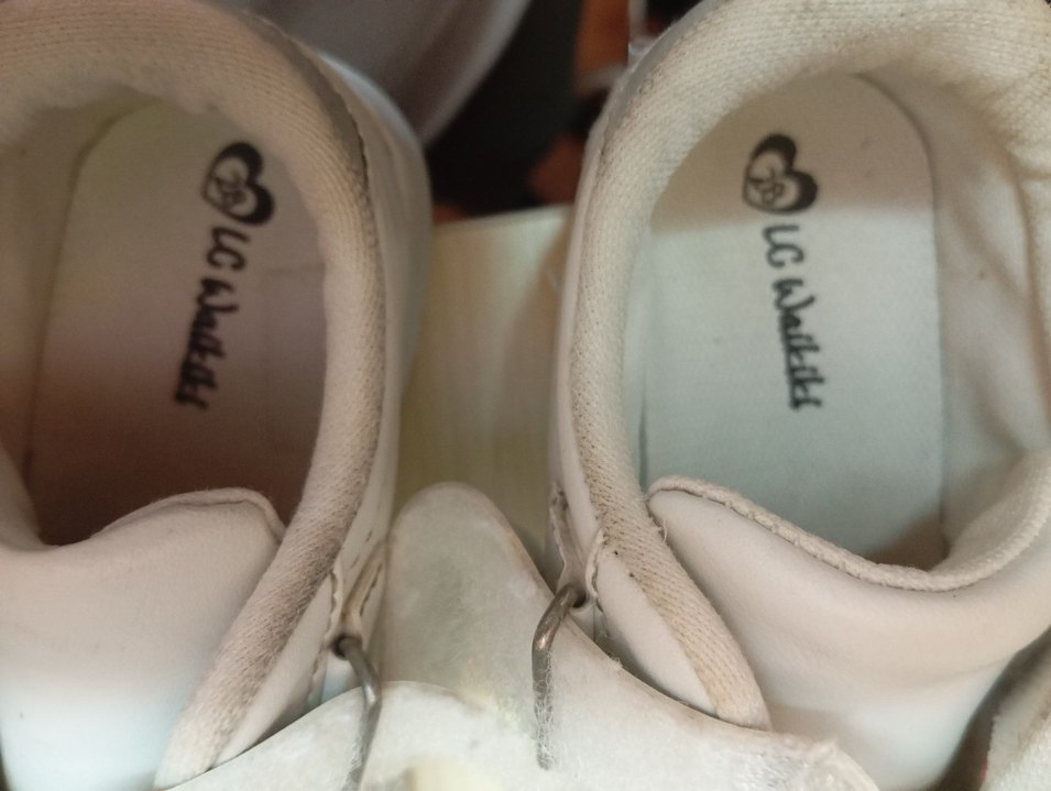 Beyaz kız çocuk Cırt Cırtlı  Spor Ayakkabı - Görsel 2