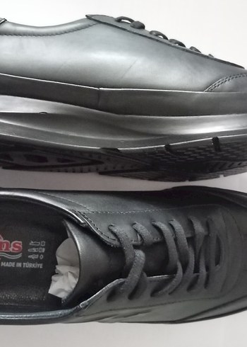 Siyah Bağcıklı Minimalist Erkek Günlük Ayakkabı - Görsel 3