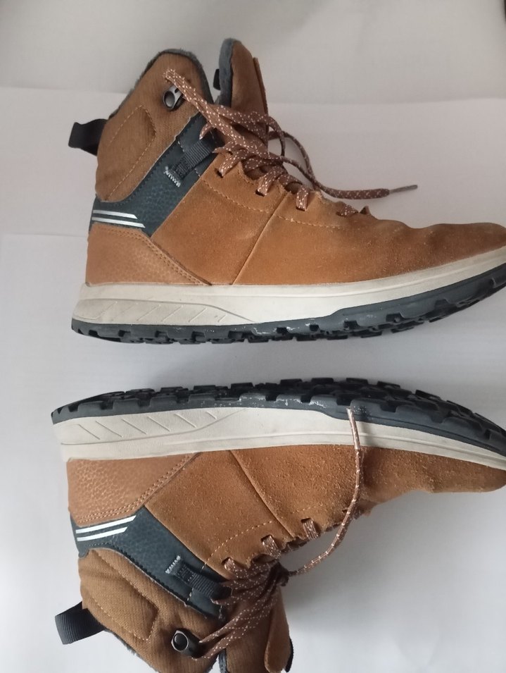 Kahverengi Erkek  çocuk  Bot - Görsel 5