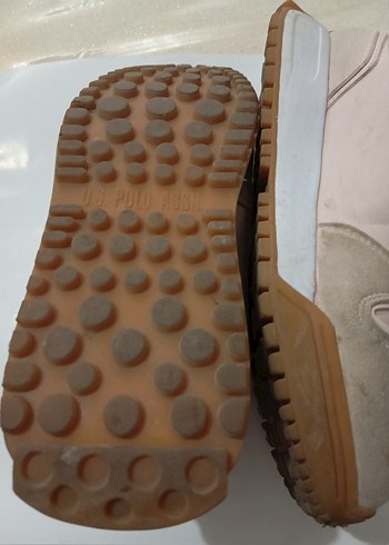 Kız Çocuk Pembe USPA Spor Ayakkabı Velcro - Görsel 5