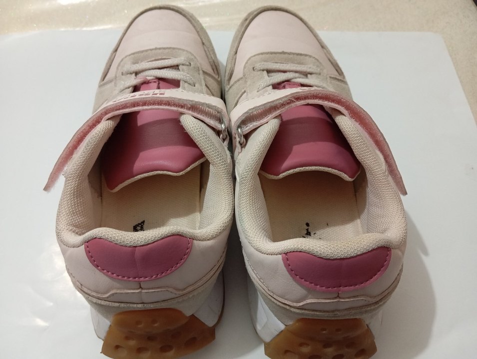 Kız Çocuk Pembe USPA Spor Ayakkabı Velcro - Görsel 3