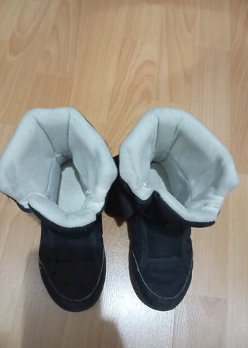 Gri Erkek Çocuk Kaydırmaz Cırtlı Bot - Görsel 7