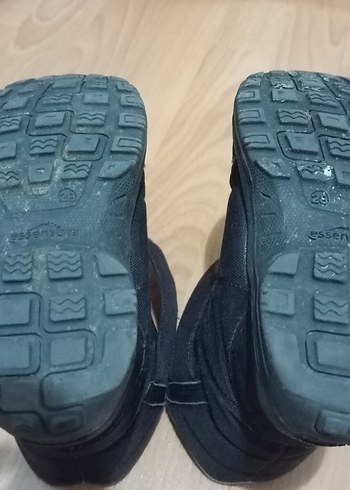 Gri Erkek Çocuk Kaydırmaz Cırtlı Bot - Görsel 3