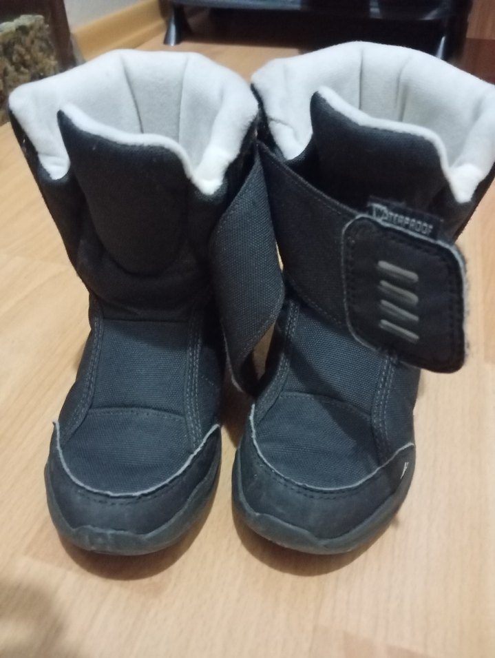 Gri Erkek Çocuk Kaydırmaz Cırtlı Bot - Görsel 2