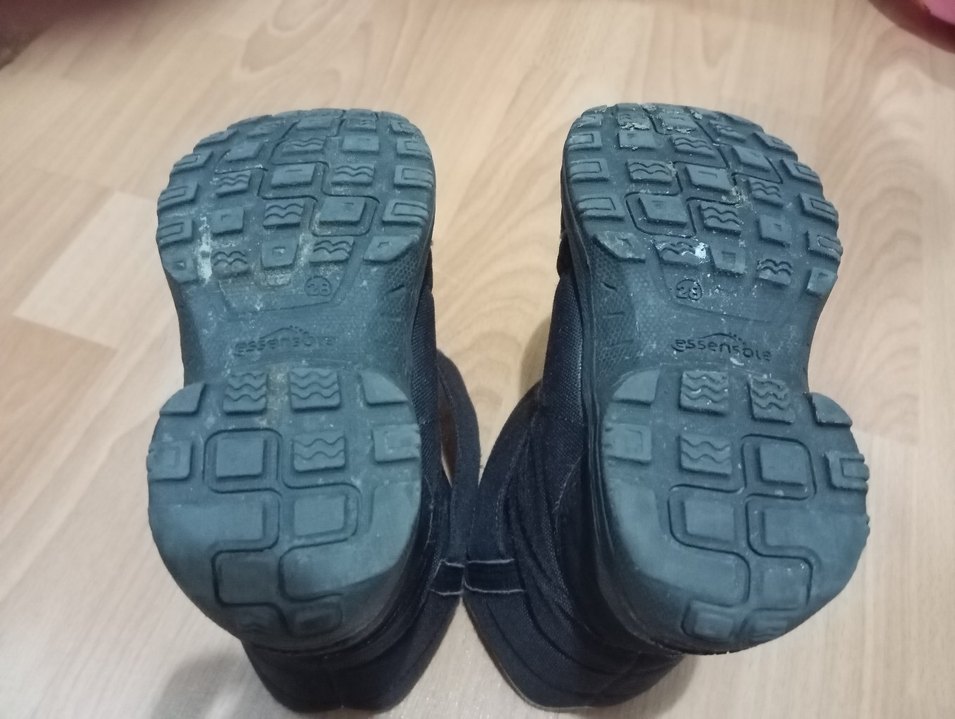 Gri Erkek Çocuk Kaydırmaz Cırtlı Bot - Görsel 3