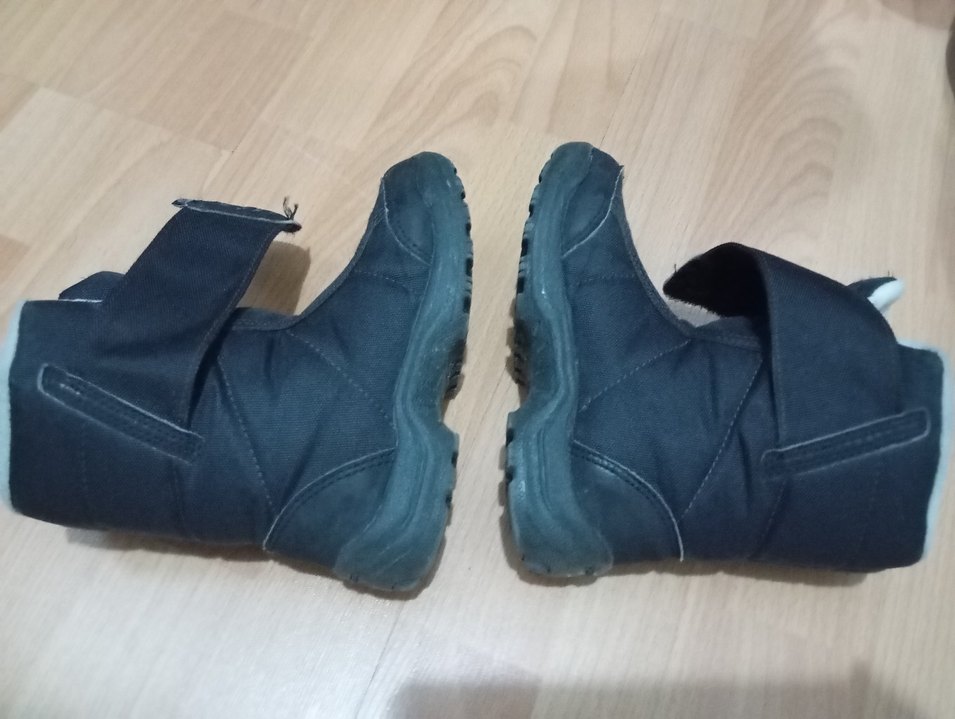 Gri Erkek Çocuk Kaydırmaz Cırtlı Bot - Görsel 5