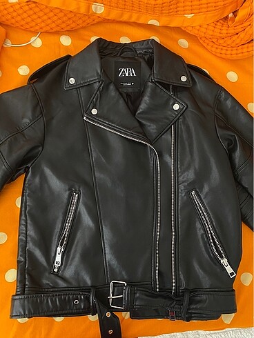 zara oversize deri ceket