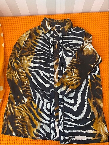 zebra desen gömlek