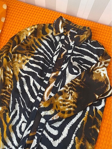 xxl Beden zebra desen gömlek