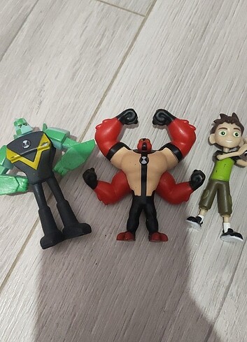 3 adet benteen oyuncağı