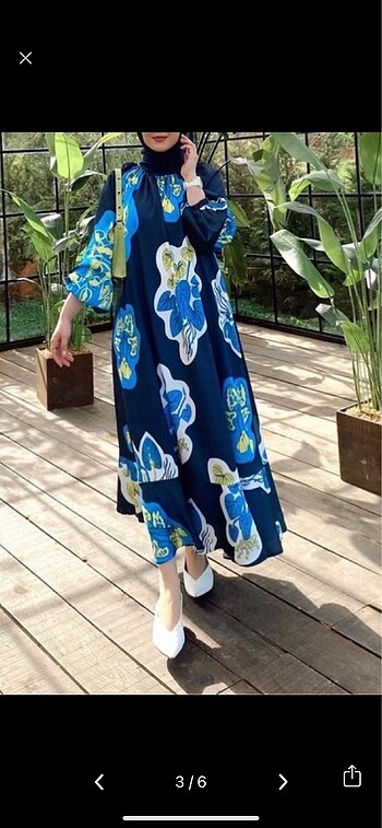 universal Beden Şehrimoda Tesettür saten elbise