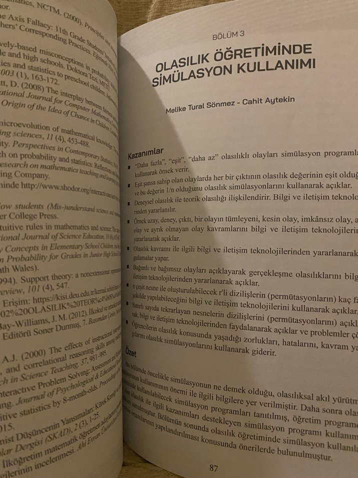 Etkinlik Temelli Olasılık ve İstatistik Öğretimi - Görsel 2