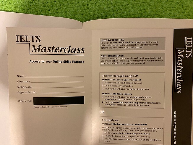  Beden IELTS MASTERCLASS (C1-C2 LEVEL)