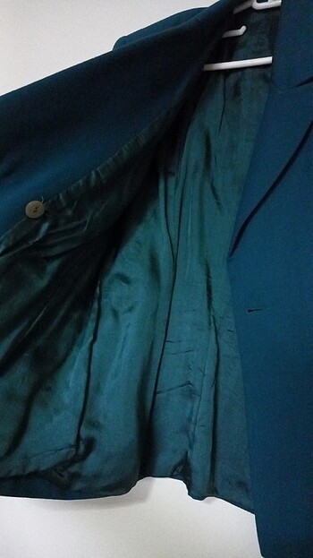 m Beden yeşil Renk Blazer ceket .