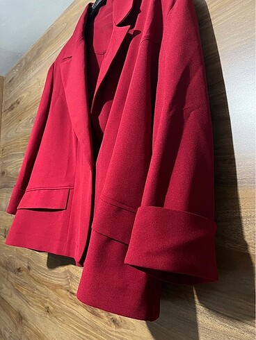 Diğer Kırmızı Kısa ceket