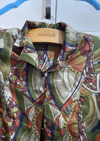 H&M Vintage Bohem Uzun Kollu Mini Gömlek