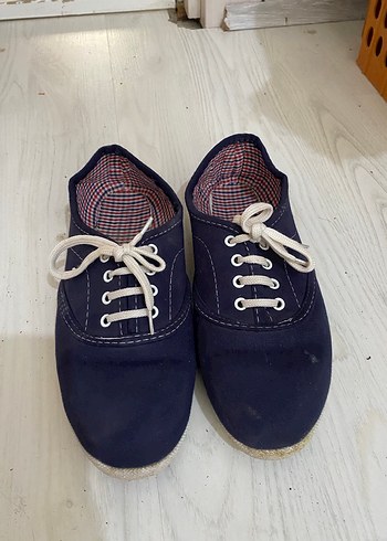 Kadın Lacivert Denim Spor Ayakkabı