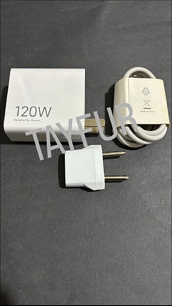 120w orjinal şarj aleti