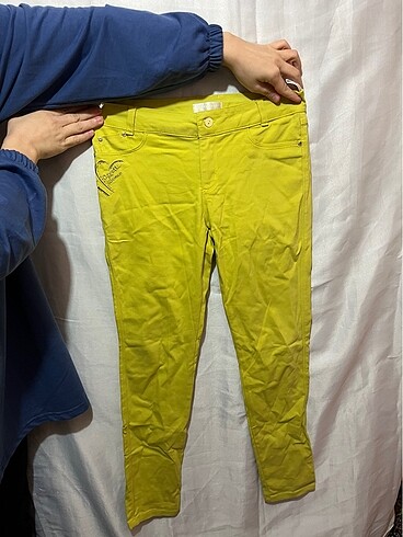 Yağ yeşili pantolon