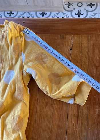 LCW Baby Sarı Puantiyeli Fermuarlı Bebek Uyku Tulumu - Görsel 9