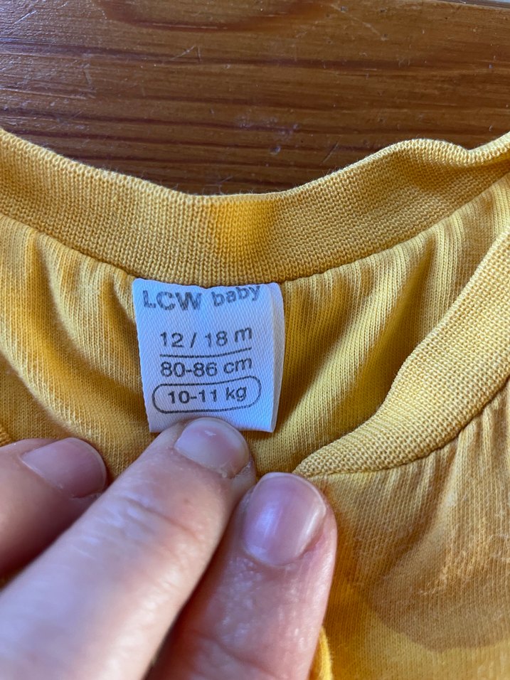 LCW Baby Sarı Puantiyeli Fermuarlı Bebek Uyku Tulumu - Görsel 3