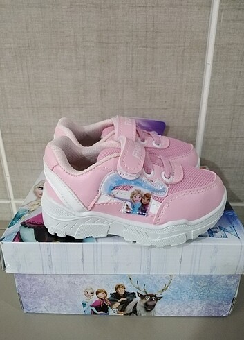 23 Beden Frozen kız bebek spor ayakkabı