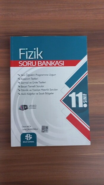 11. Sınıf fizik test kitabı bilgi sarmal 