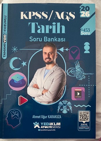 KPSS/AGS Tarih Soru Bankası 2026 - Ahmet Uğur Karakuza