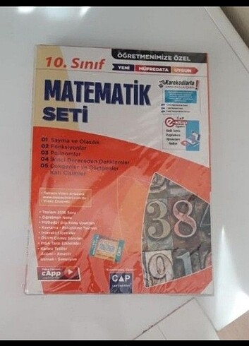 ÇAP YAYINLARI 10.SINIF MATEMATİK SETİ