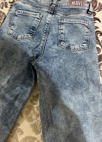 Kız çocuk Denim Pantolon - Görsel 4