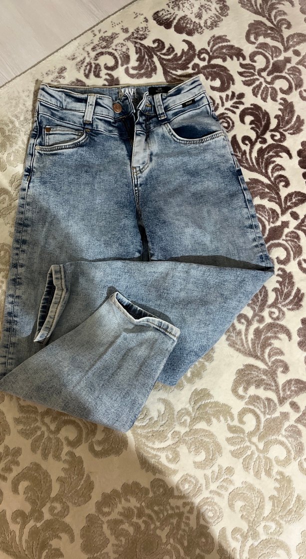 Kız çocuk Denim Pantolon - Görsel 2