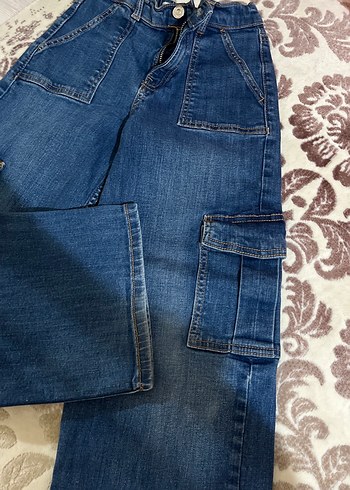 Kız çocuk kot pantolon - Görsel 3