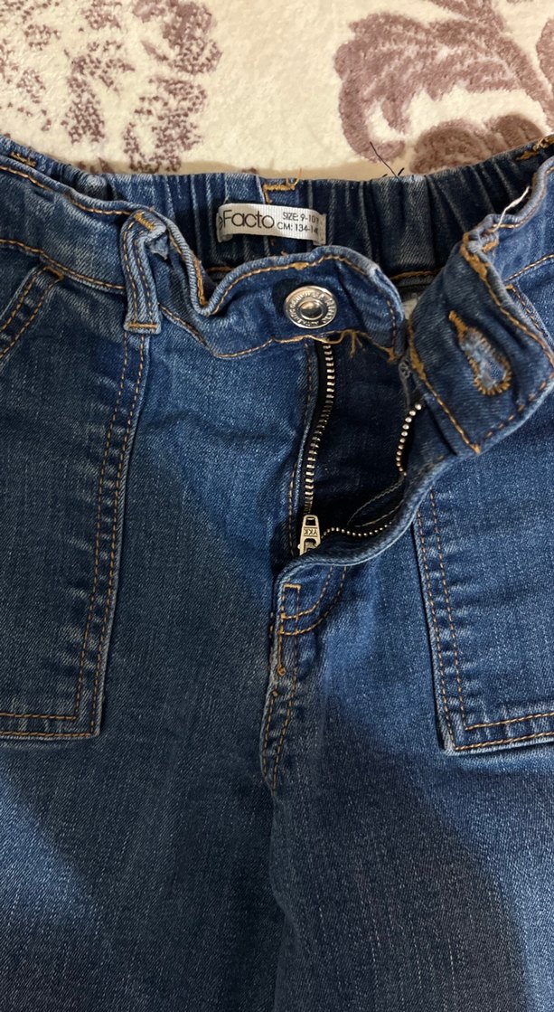 Kız çocuk kot pantolon - Görsel 2