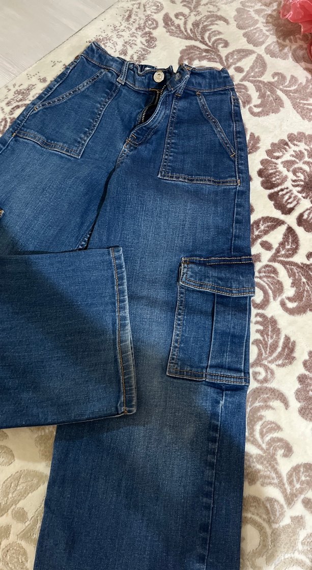 Kız çocuk kot pantolon - Görsel 3