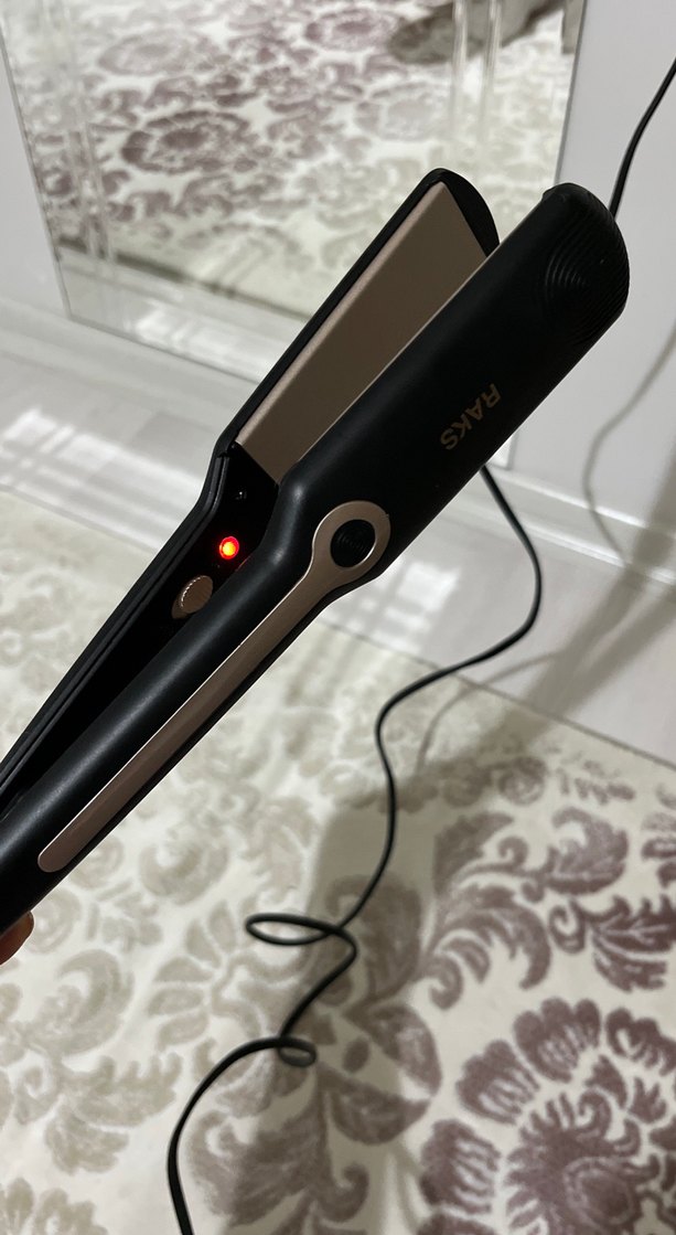 Parlak Siyah RAKS Saç Düzleştirici - Görsel 2