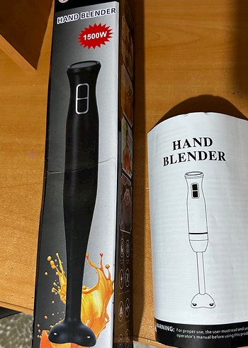 Siyah Bosch El Blenderı - Görsel 5