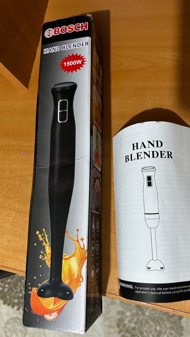 Siyah Bosch El Blenderı - Görsel 5