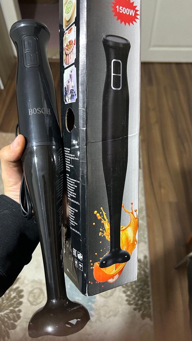 Siyah Bosch El Blenderı - Görsel 2