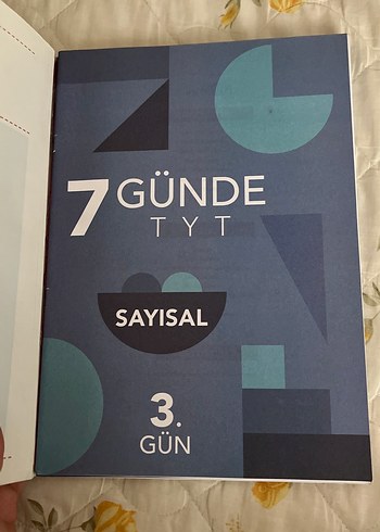 7 Günde TYT Sayısal Sınav Hazırlık Kitabı