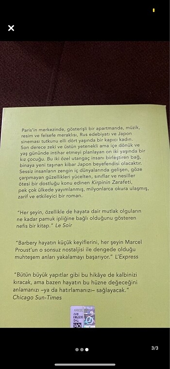 Beden kirpinin zarafeti kitap