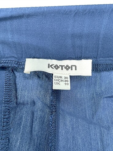 38 Beden çeşitli Renk Koton Kumaş Pantolon %70 İndirimli.