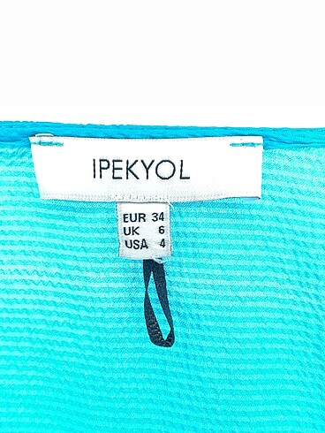 34 Beden mavi Renk ipekyol Bluz %70 İndirimli.